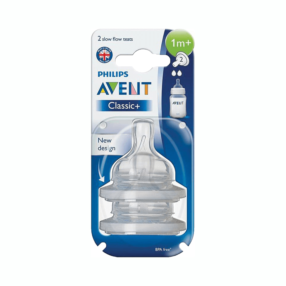 Philips Avent Classic Plus 2 Hole Nipple 2Pcs