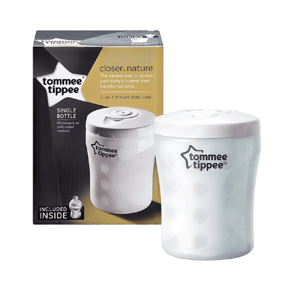 Tommee Tippee Closer To Nature Single Travel Bottle Steriliser