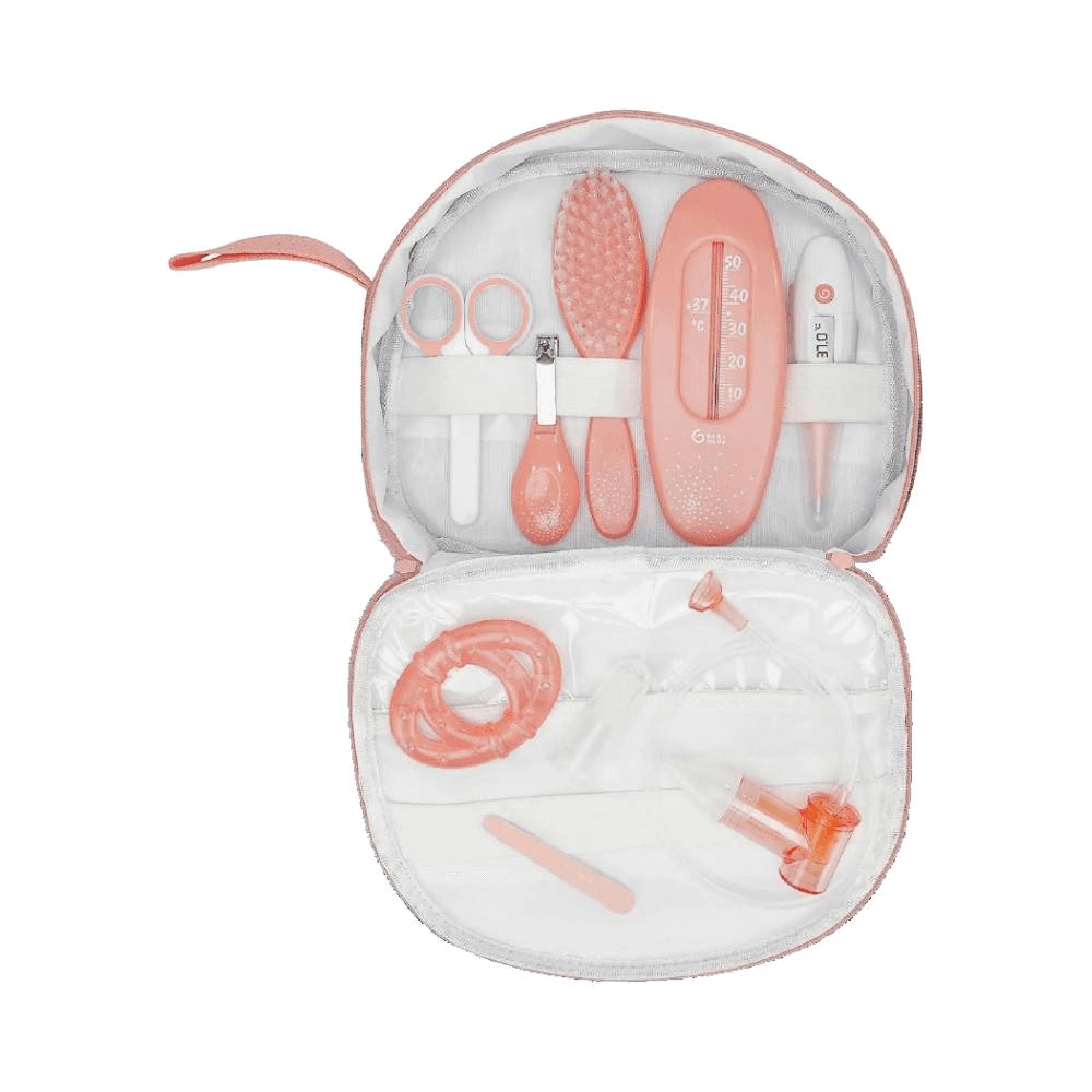 Babymoov Baby Nail Kit For Newborn - Grey & Peach