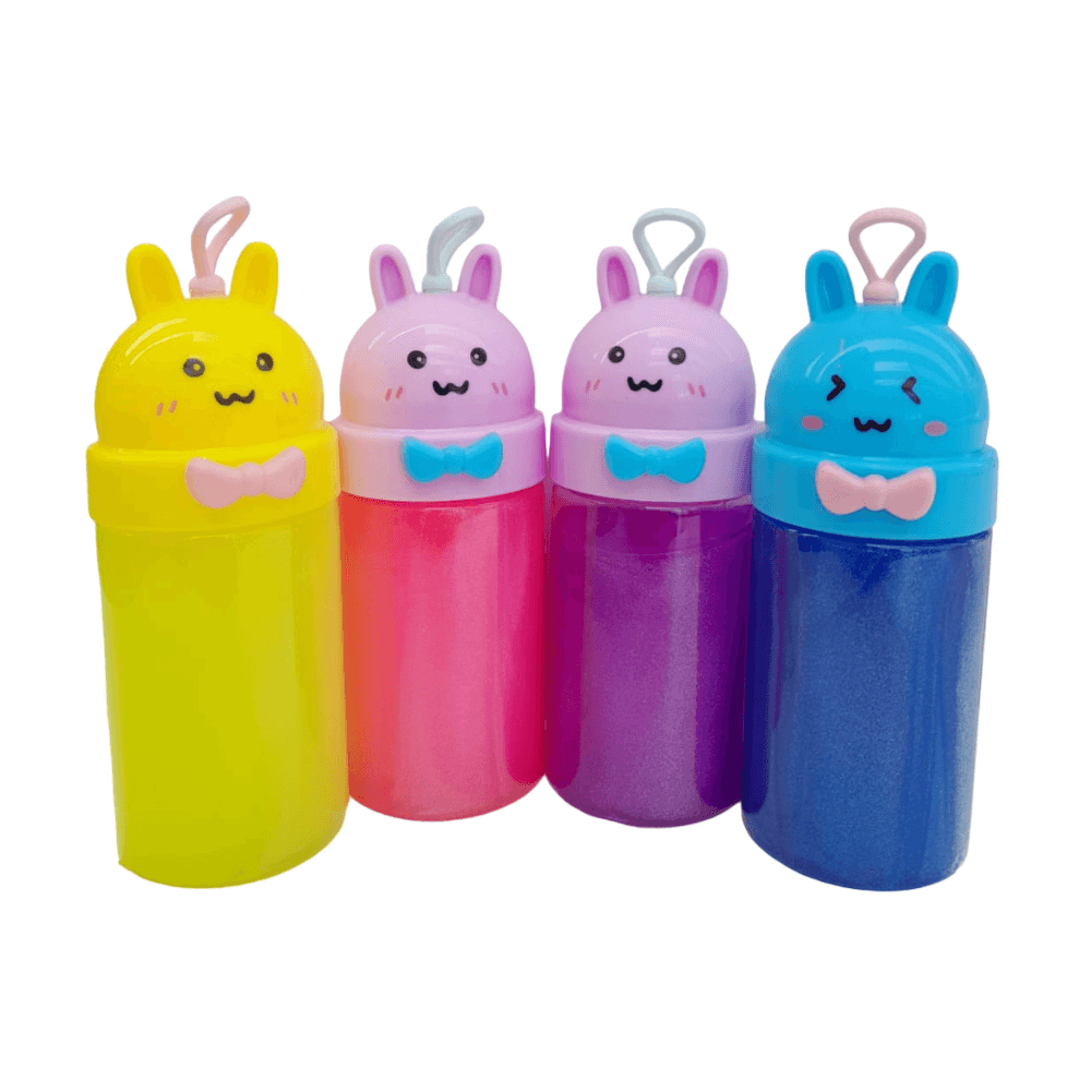 Rabbit Rainbow Glitter Slime