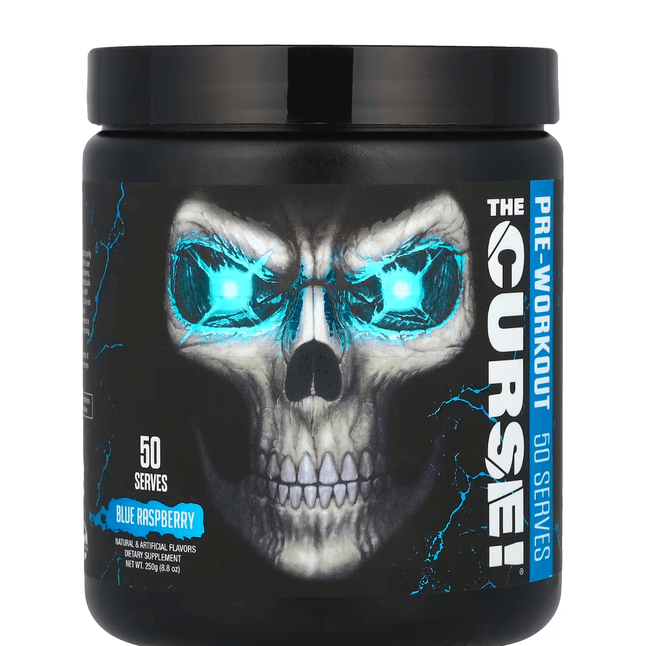 Jnx, The Curse, 50 Serving, Blue Raspberry