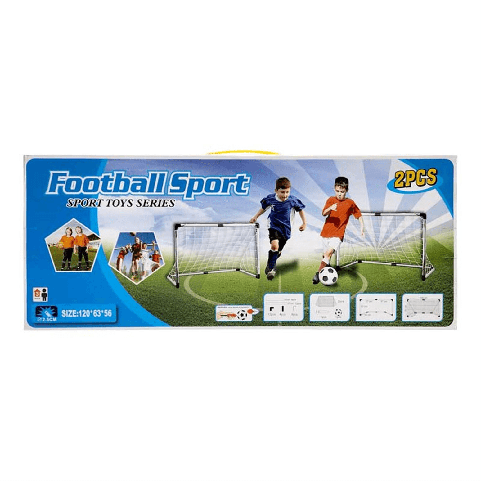 Soccer Football Goal 2In1