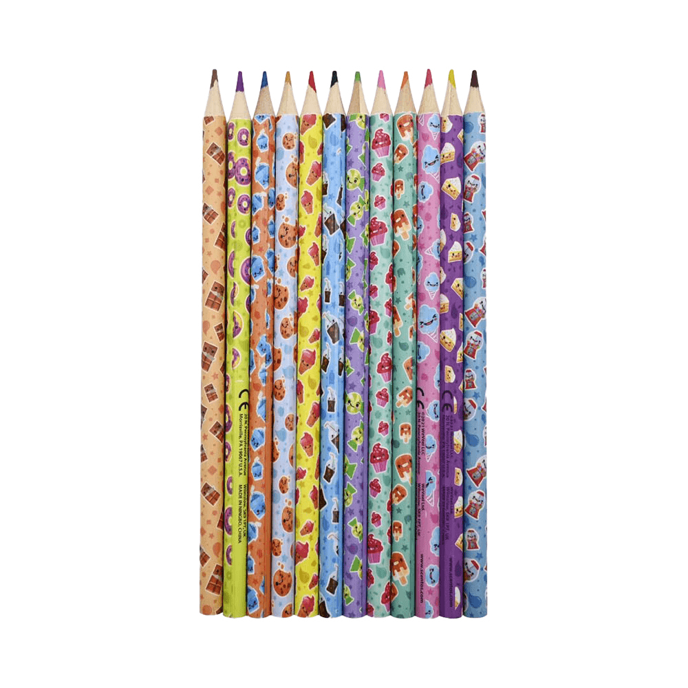 Scentos Sweet Shop Scented Colour Pencils Set 12Pcs