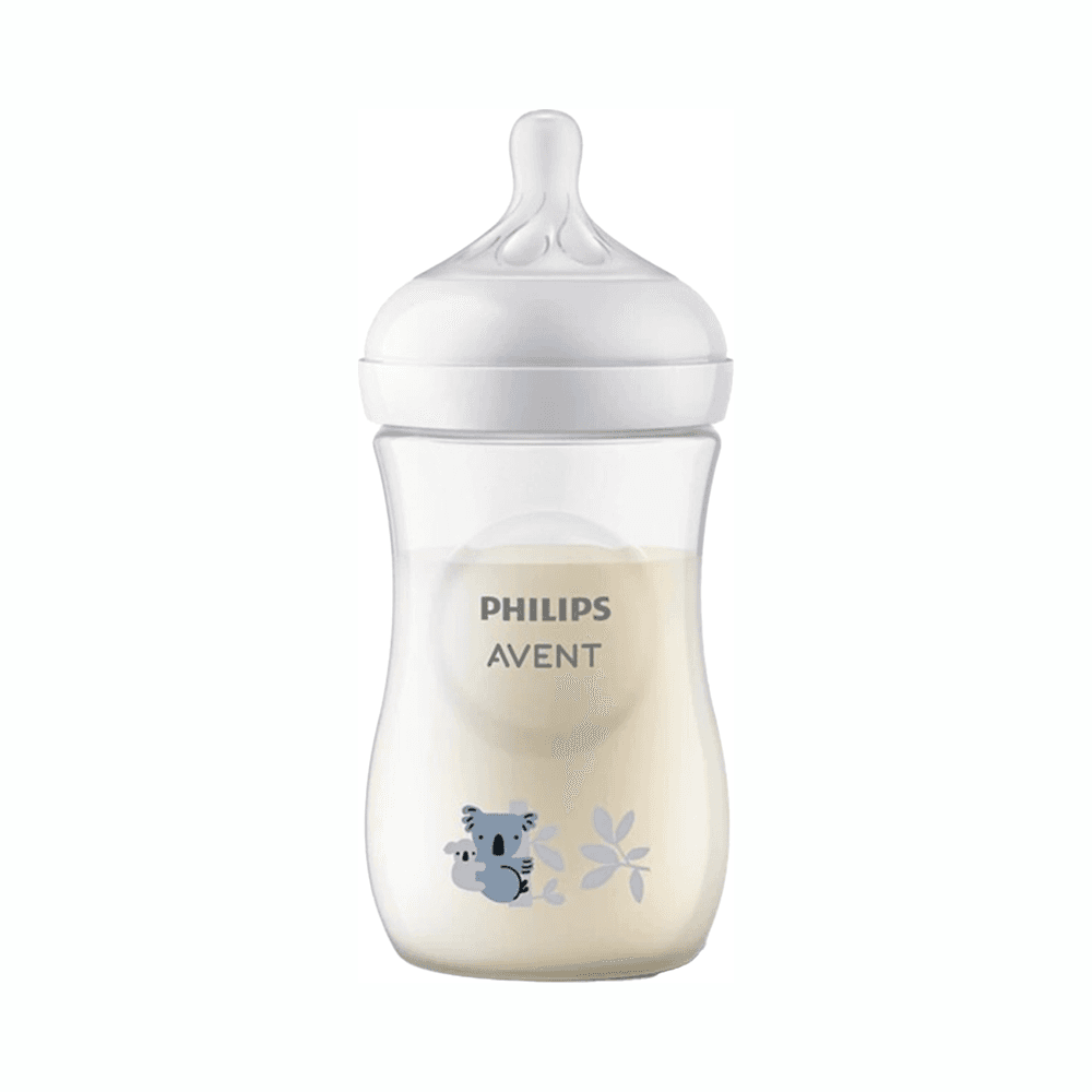Philips Avent Natural Response Flow 3 Nipple Baby Bottle For 1+ Months 260ml 