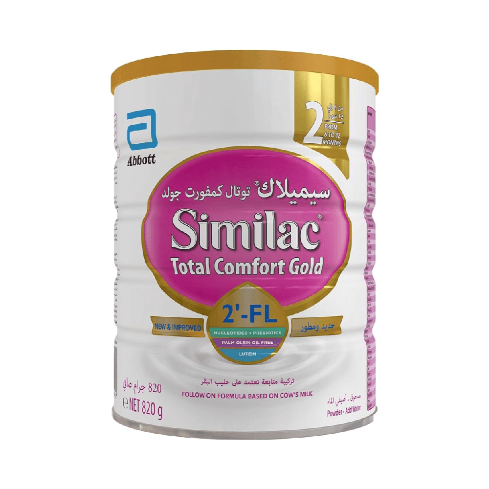 Similac Total Comfort Gold 2 Milk Powder Formula 820g