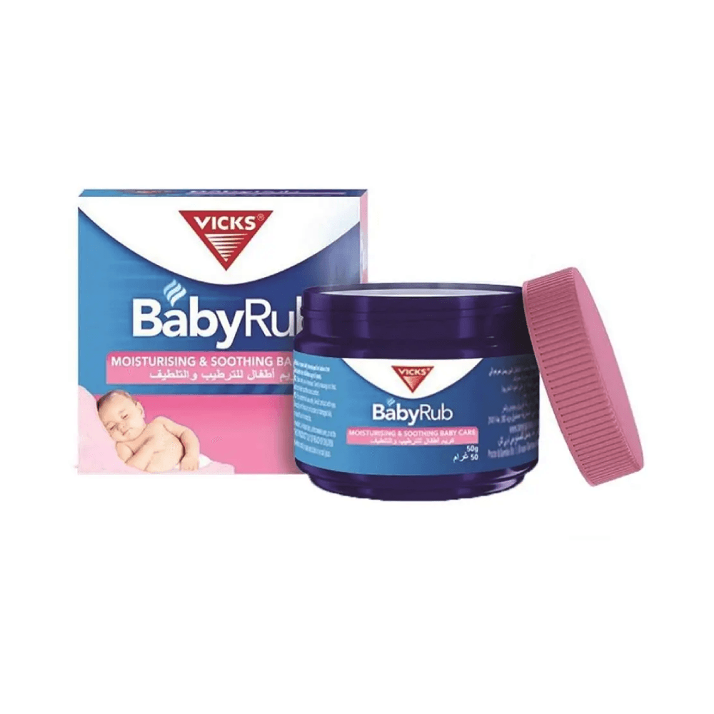 Vicks Moisturising & Soothing Baby Care Rub 50g