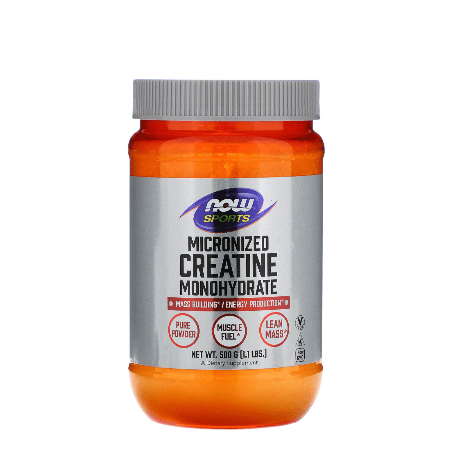 Now Creatine Monohydrate 500 G 100 Serving