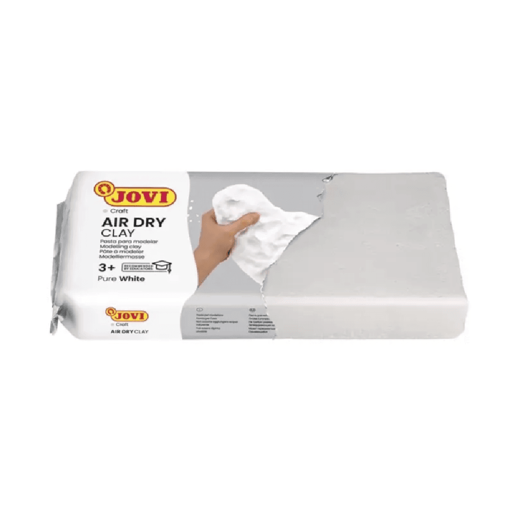 Jovi Air Dry Clay 1000g - Pure White 
