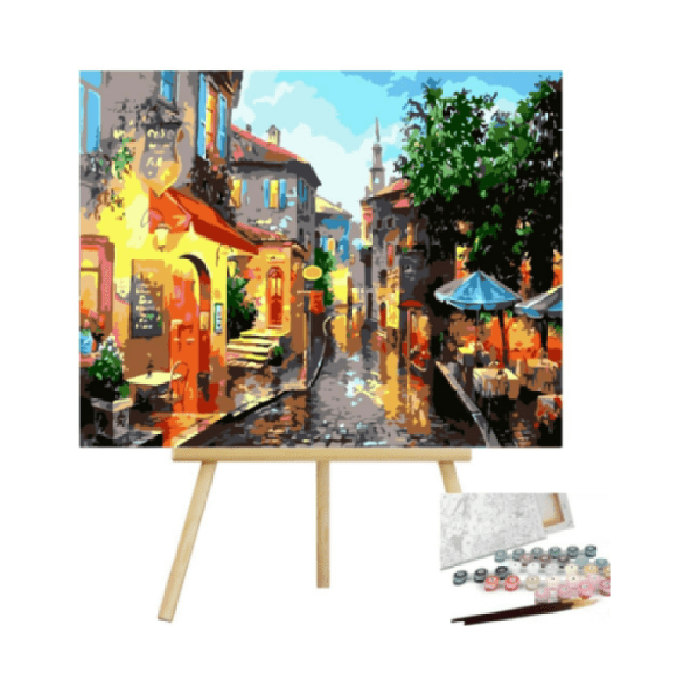 دافنشي طقم فنون المدينة 50×40 سم