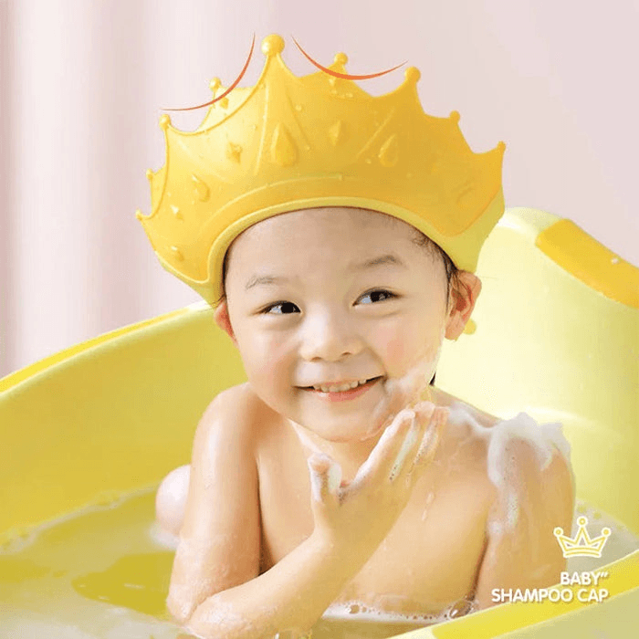 Baby Shampoo Cap-YELLOW
