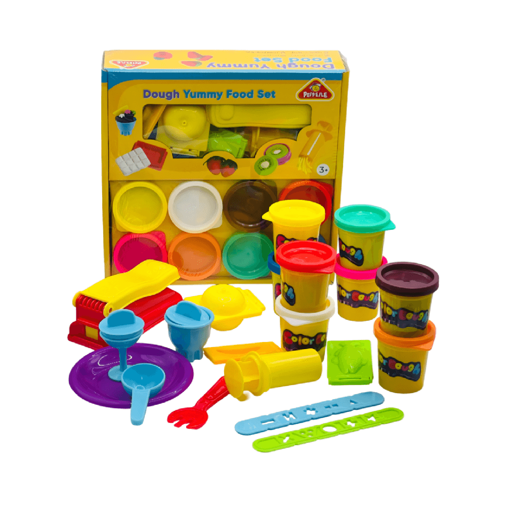 ألعاب أنشطة الطعام اللذيذة من Peipeile Clay & Dough للأطفال