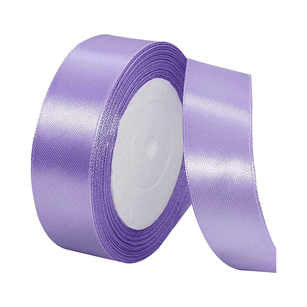 Satin Ribbon - Light Purple 22 Meters length  x 1 inch width