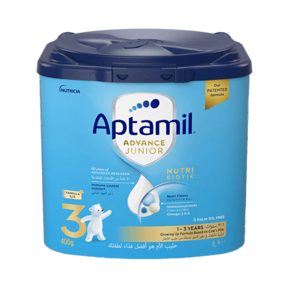 Nutricia Aptamil Advance Junior 3 Nutri Biotik Formula From Age 1-3 Years 400g