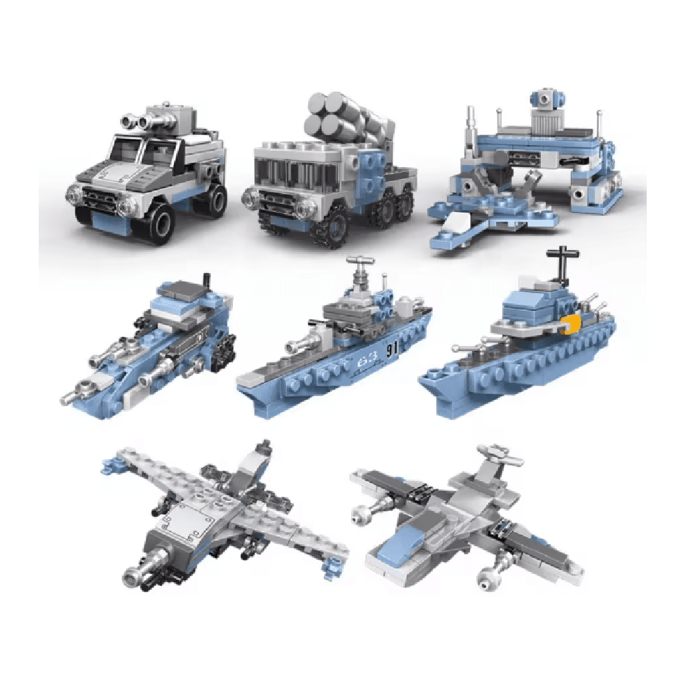 Xingbao 3 Different Form In 1 Army Forces Collection A-H