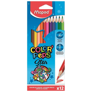 Maped Colorpeps Star 12pcs Color Pencils
