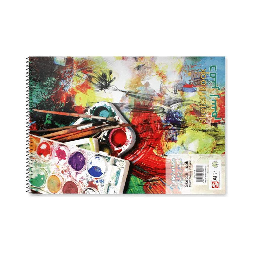 Sinarline A3 Spiral Sketch Book Por Sp03568