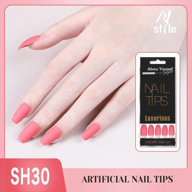 Luxurious Acrylic Nails - Matte Sh030