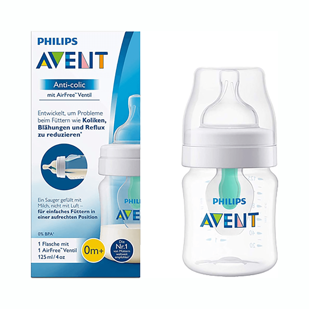 Philips Avent Anti-Colic Baby Bottle With Air-Free Vent 125ml 