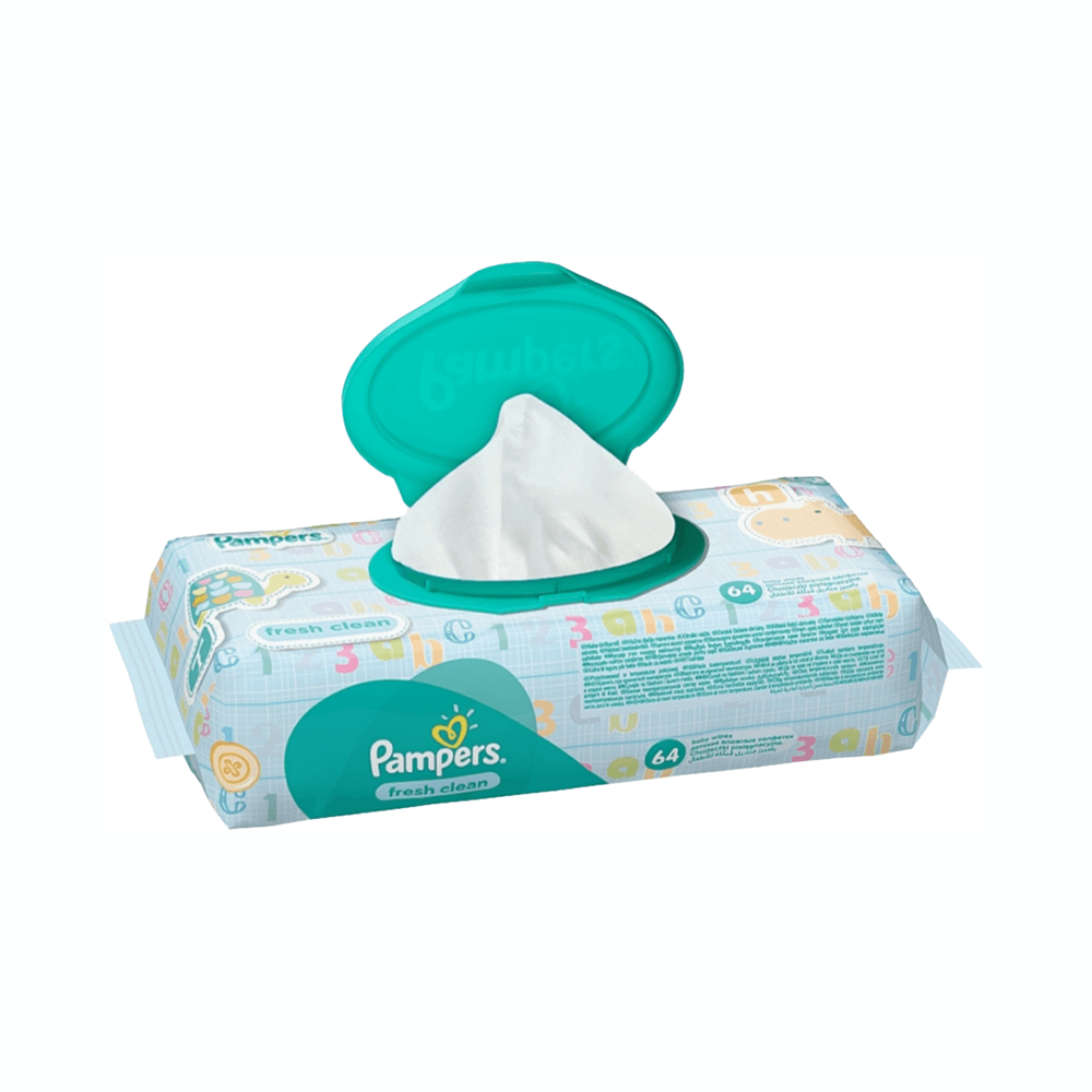 Pampers Baby Wipes Single Pack 64Pcs PS113-0