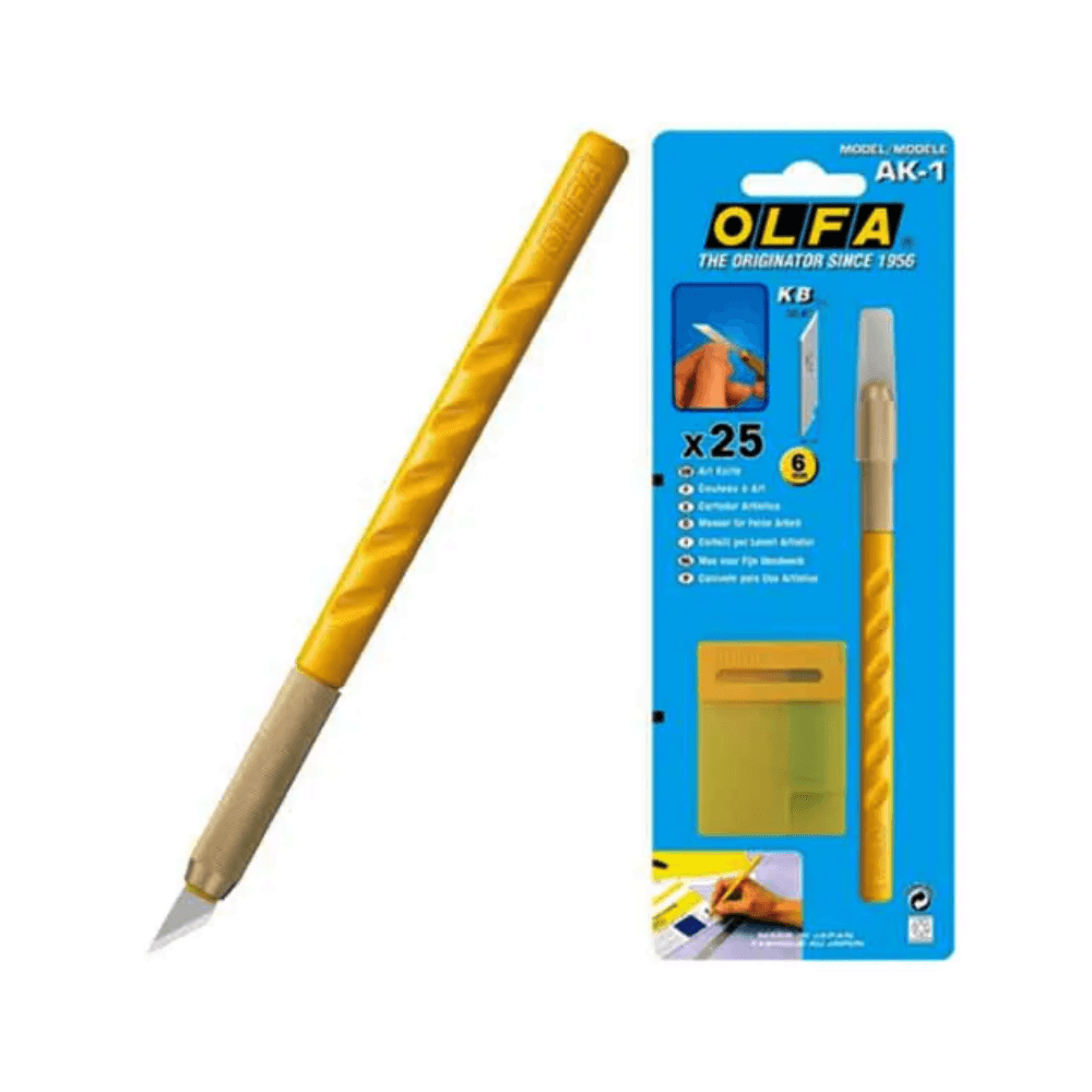 Olfa Art Knife with 25 Blades 6mm