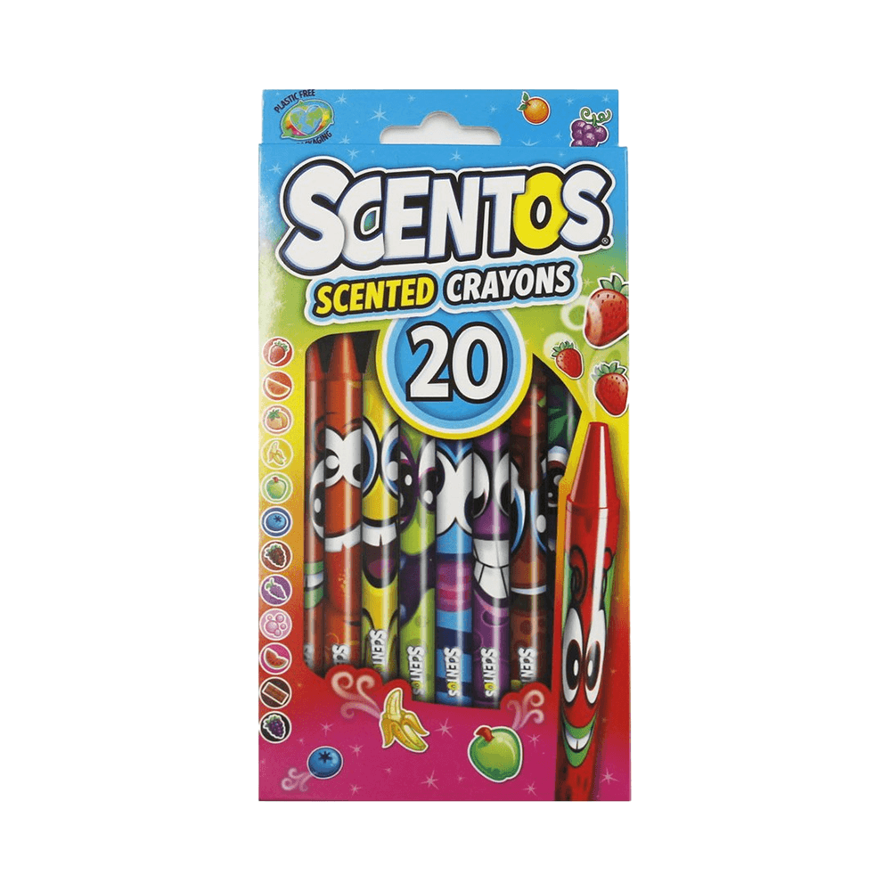 Scentos Scented Crayons Set 20Pcs