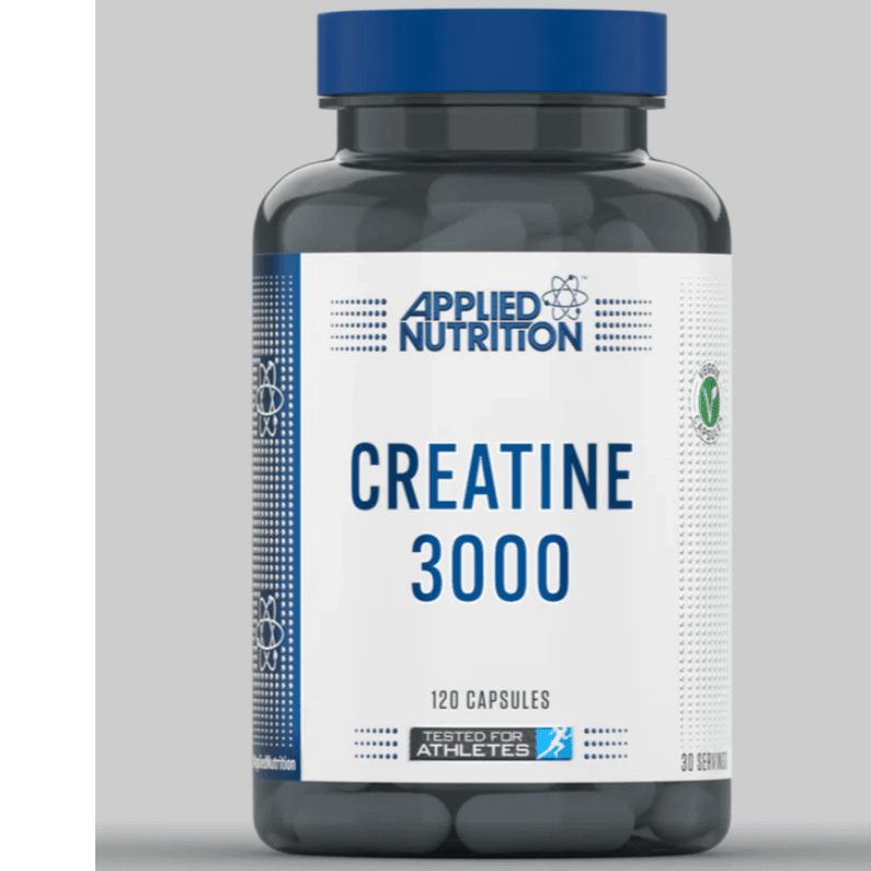 Applied Nutrition, Creatine 3000, Monohydrate, 120 Capsules, 30 Serving
