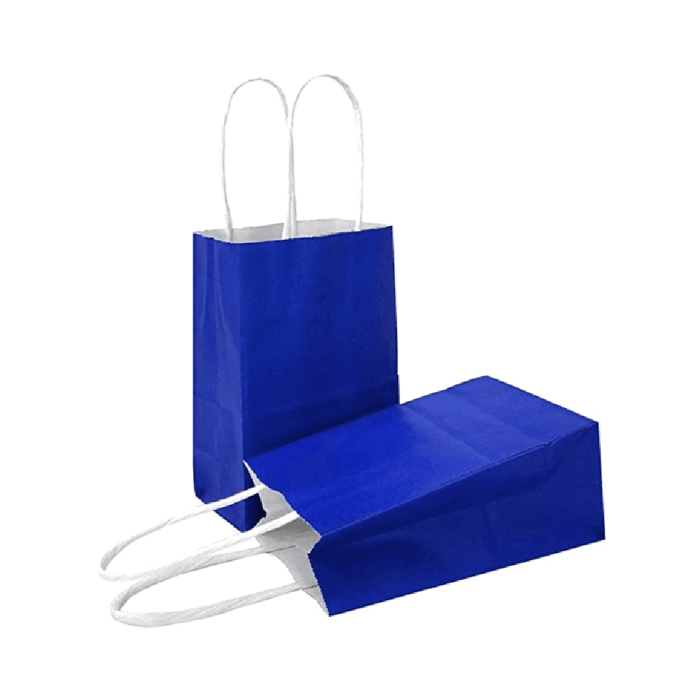 Paper Bag Mini 12Pcs -  Navy Blue