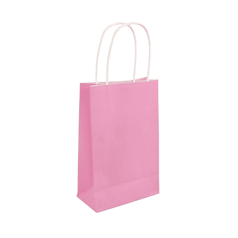 Paper Bag Mini 12Pcs - Pink