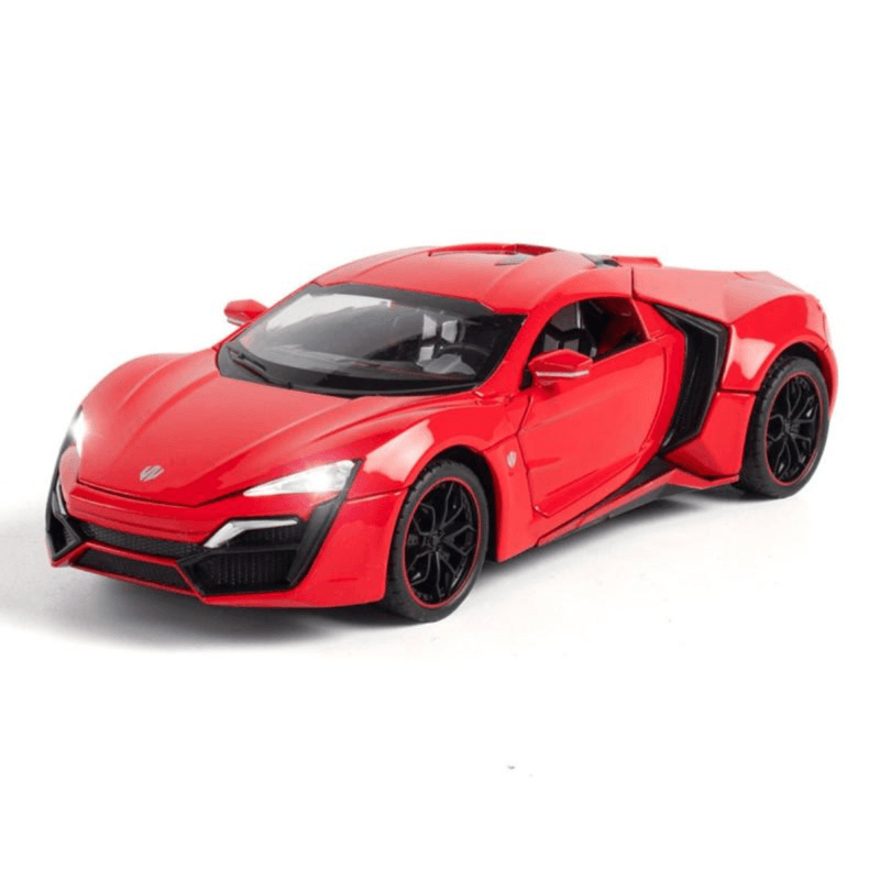 Che Zhi 1:24 Light Sound Pull Back Model Car Cz32