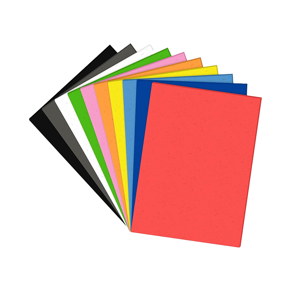 Eva Foam Sheets  A3  Multicolour 10Pcs