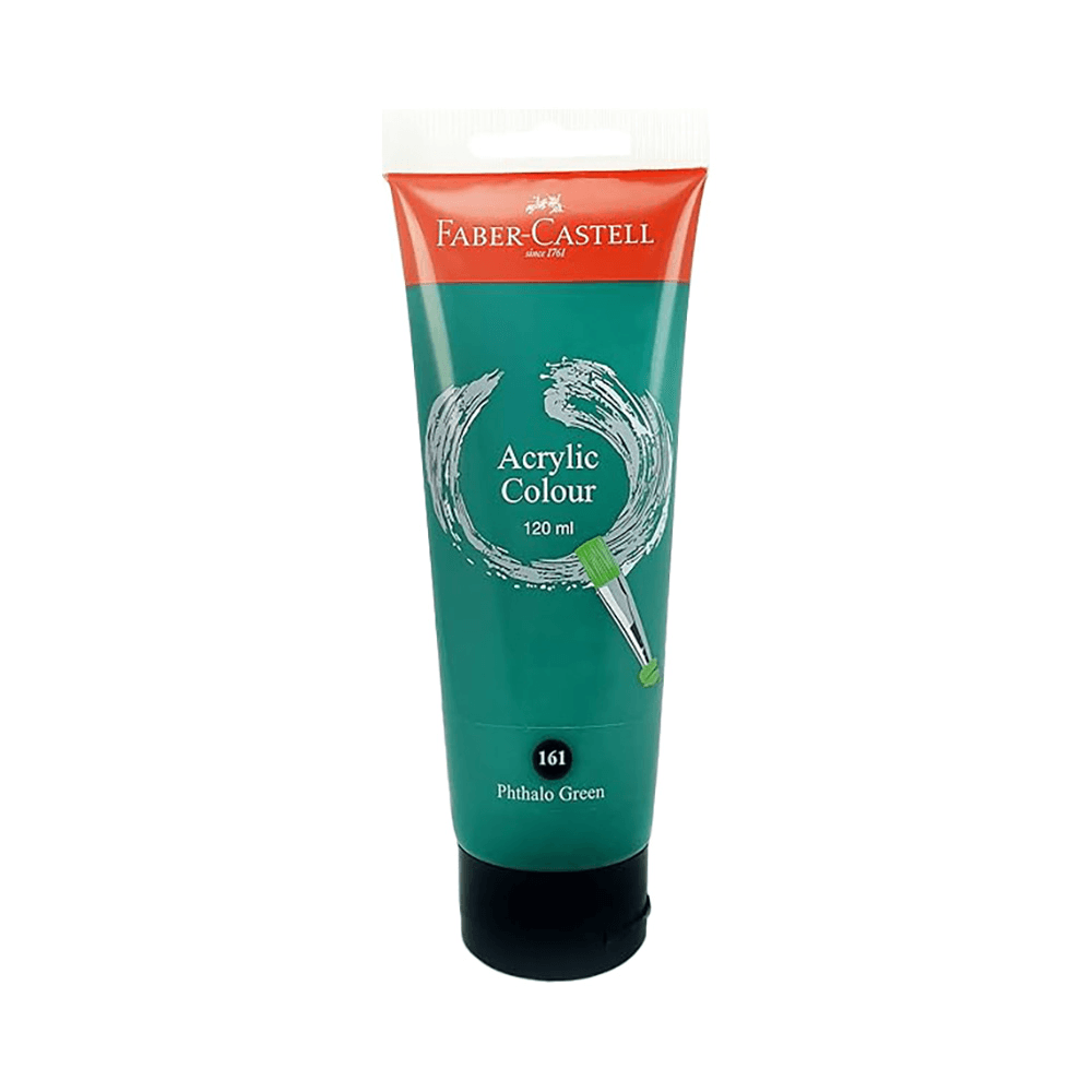 Faber-Castell Acrylic Colour 120ml - Phthalo Green 