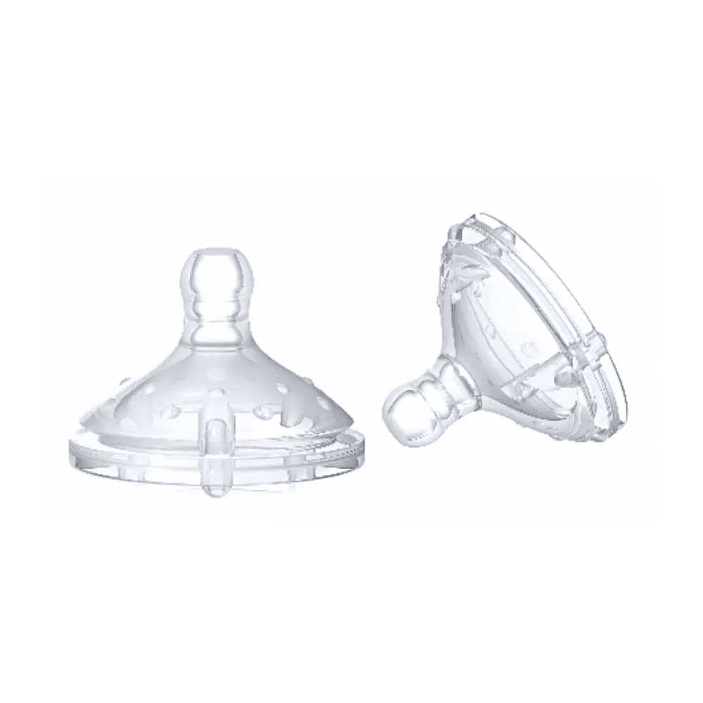 Nuby Slow Flow Replacement Nipple 2Pcs