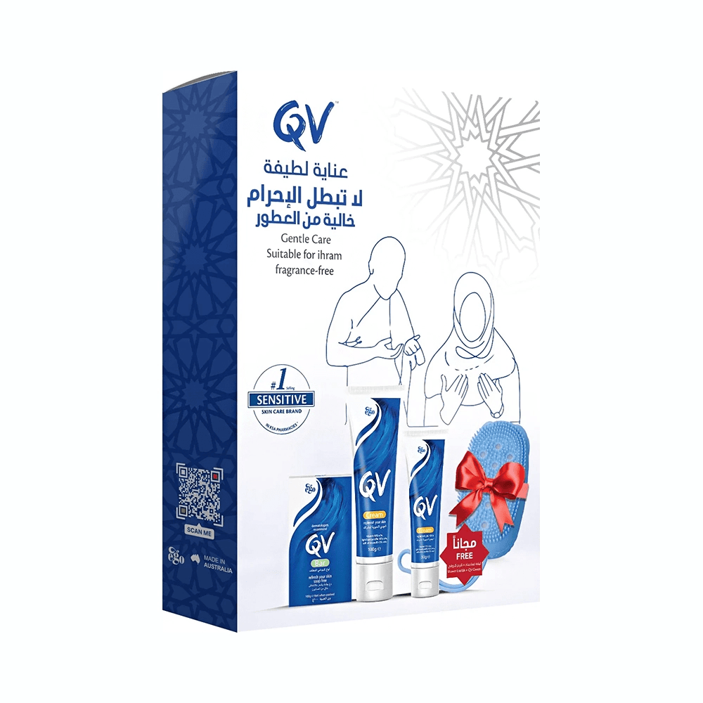 Ego QV Hajj Cream Kit 100g With Bar 100g