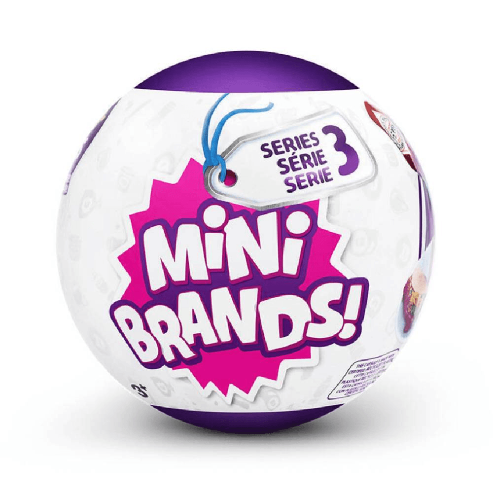 5 Surprise Mini Brands Global Series 3 60Pcs Sidekick CTN W/O  TV With Base & No Inner