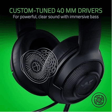 Razer Kraken X Lite Ultralight Gaming Headset: 7.1 Surround Sound