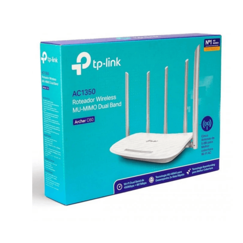 Tp-Link Archer C60 Ac1350 Wireless Dual Band Router