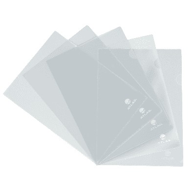 Atlas Clear Folder 12pcs