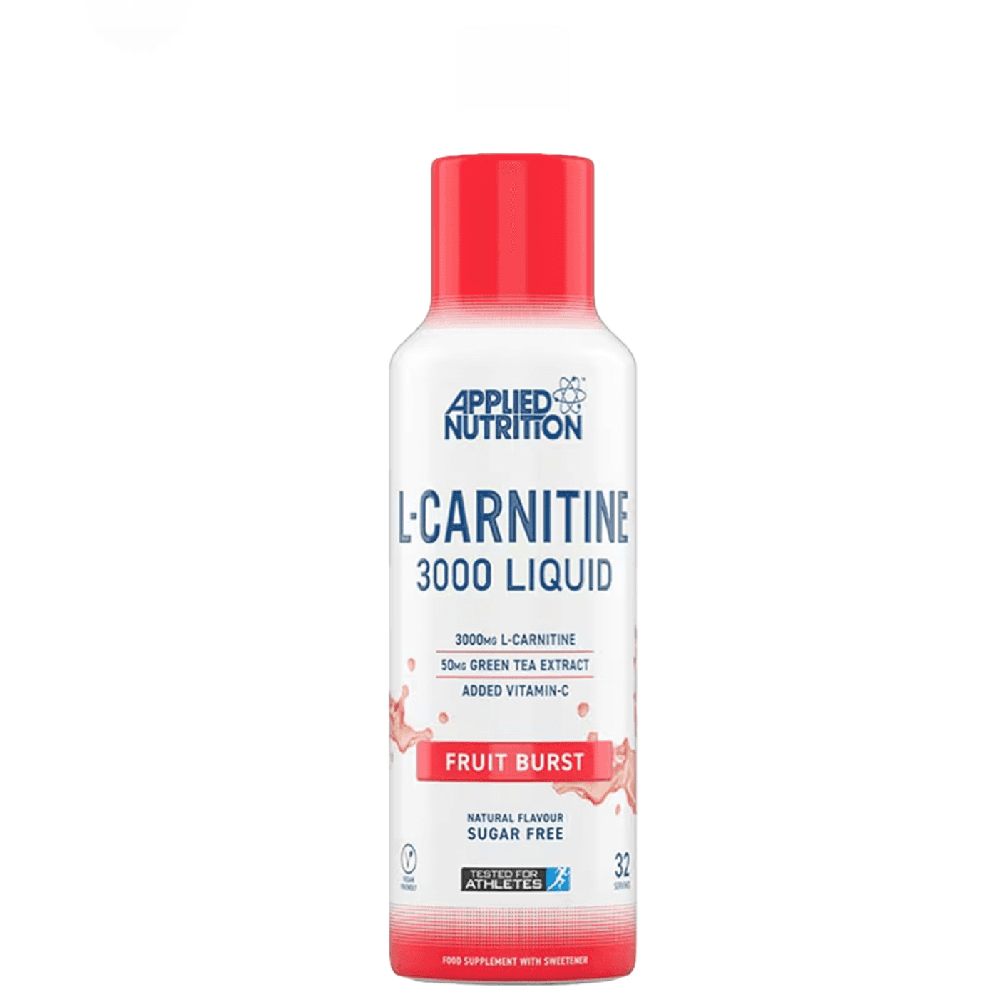 Applied Nutrition, Carnitine 3000 Liquid,32 Serving, Fruit Burst