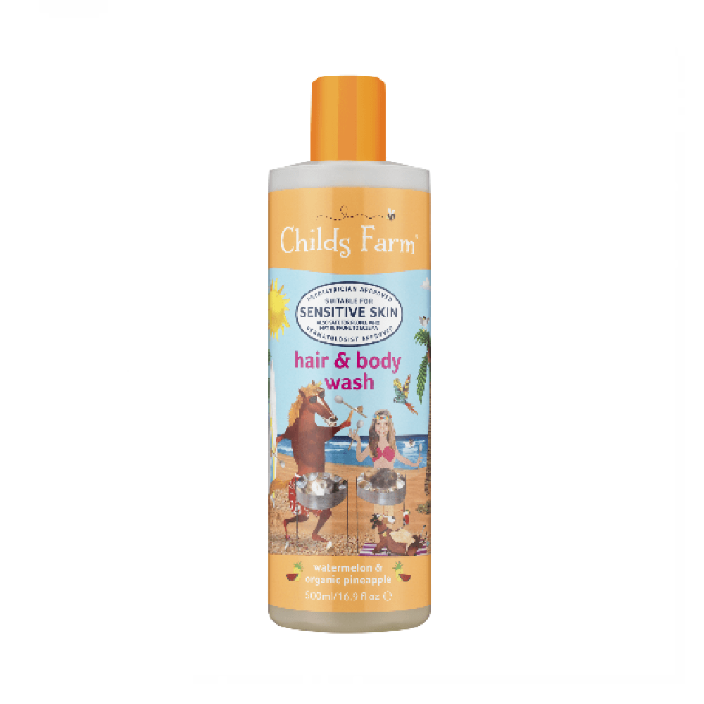 Childs Farm Watermelon & Organic Pineapple Scented Hair & Body Wash 500ml