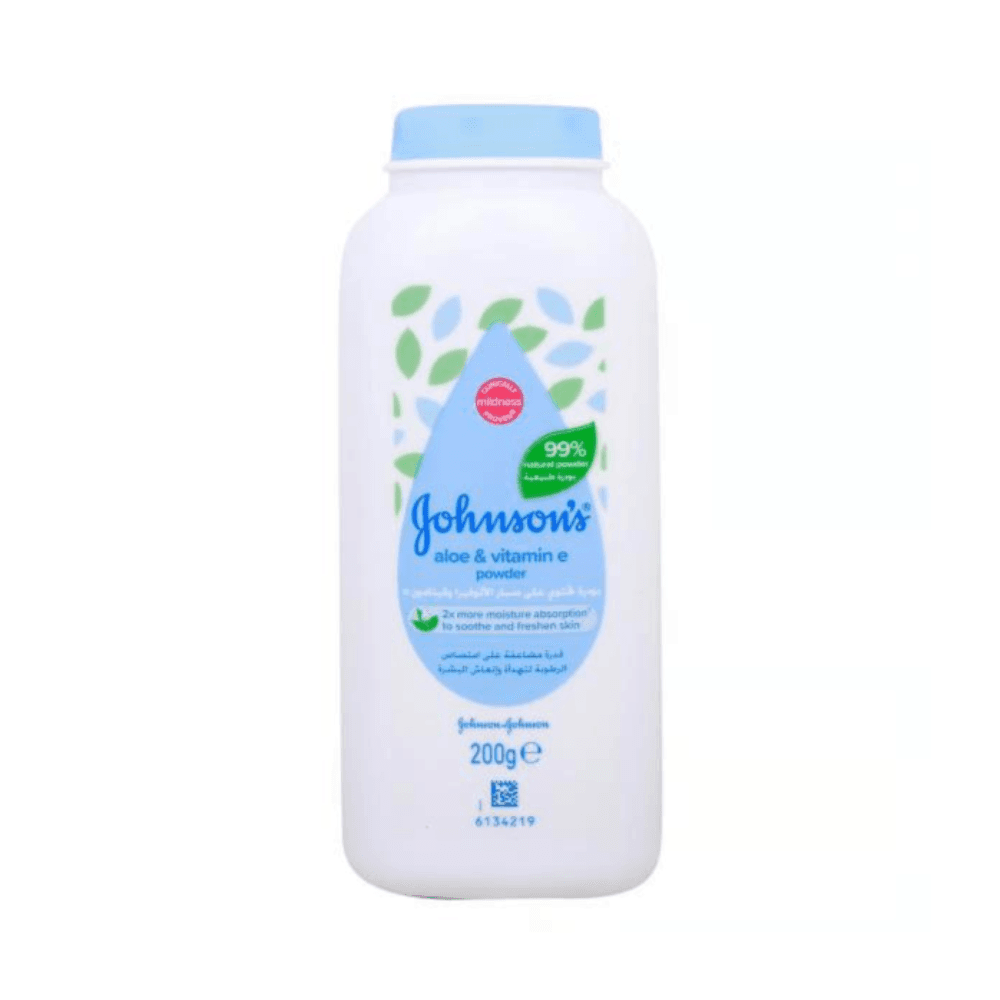 Johnson's Aloe & Vitamin E Soothe & Refresh Skin Powder 200g