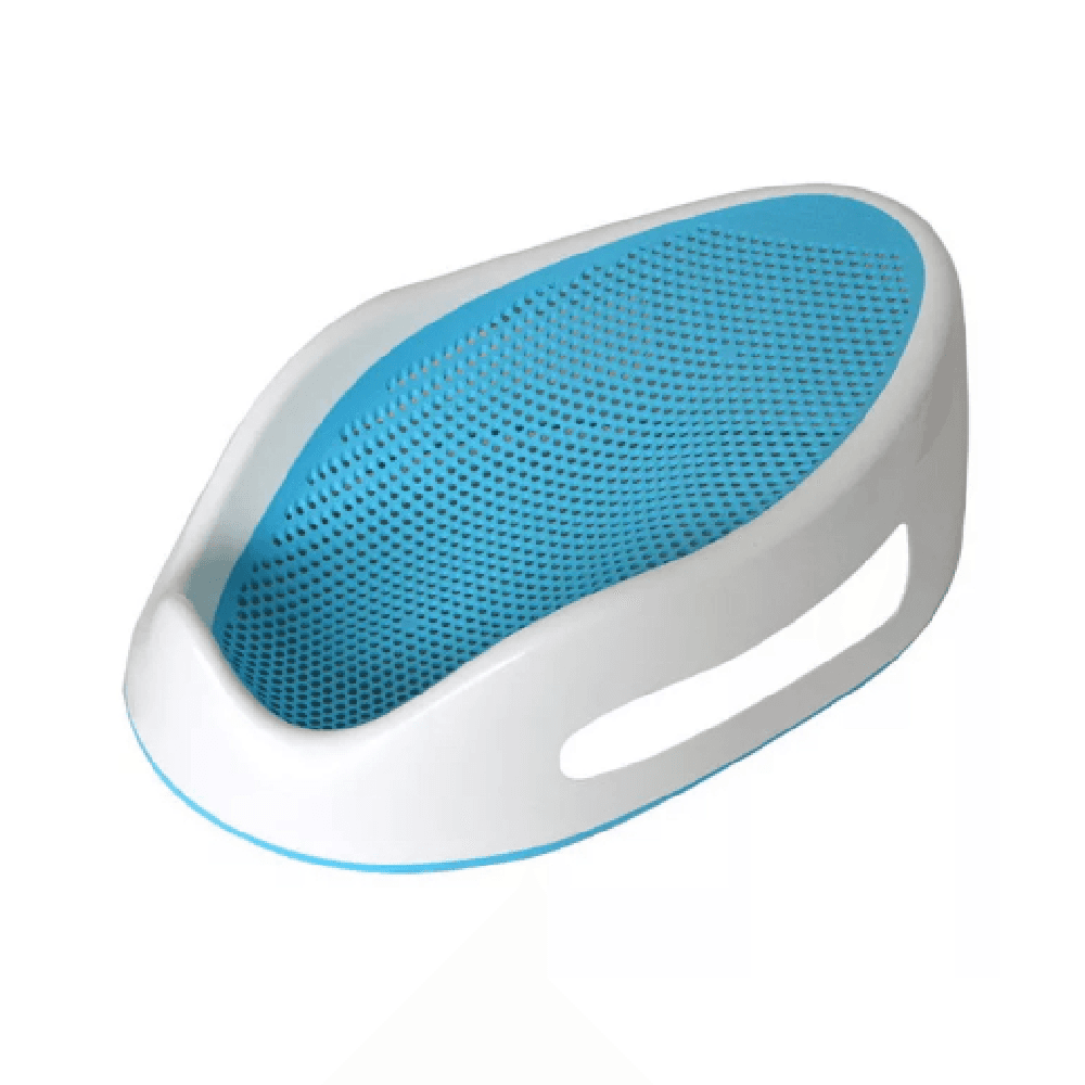 Newborn Baby Bath Support Kids Shower Seat - Blue