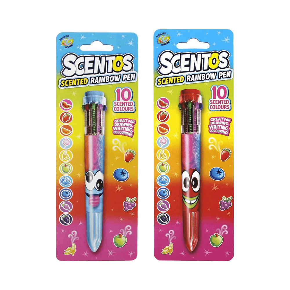 Scentos Scented Rainbow Gel Pen Set