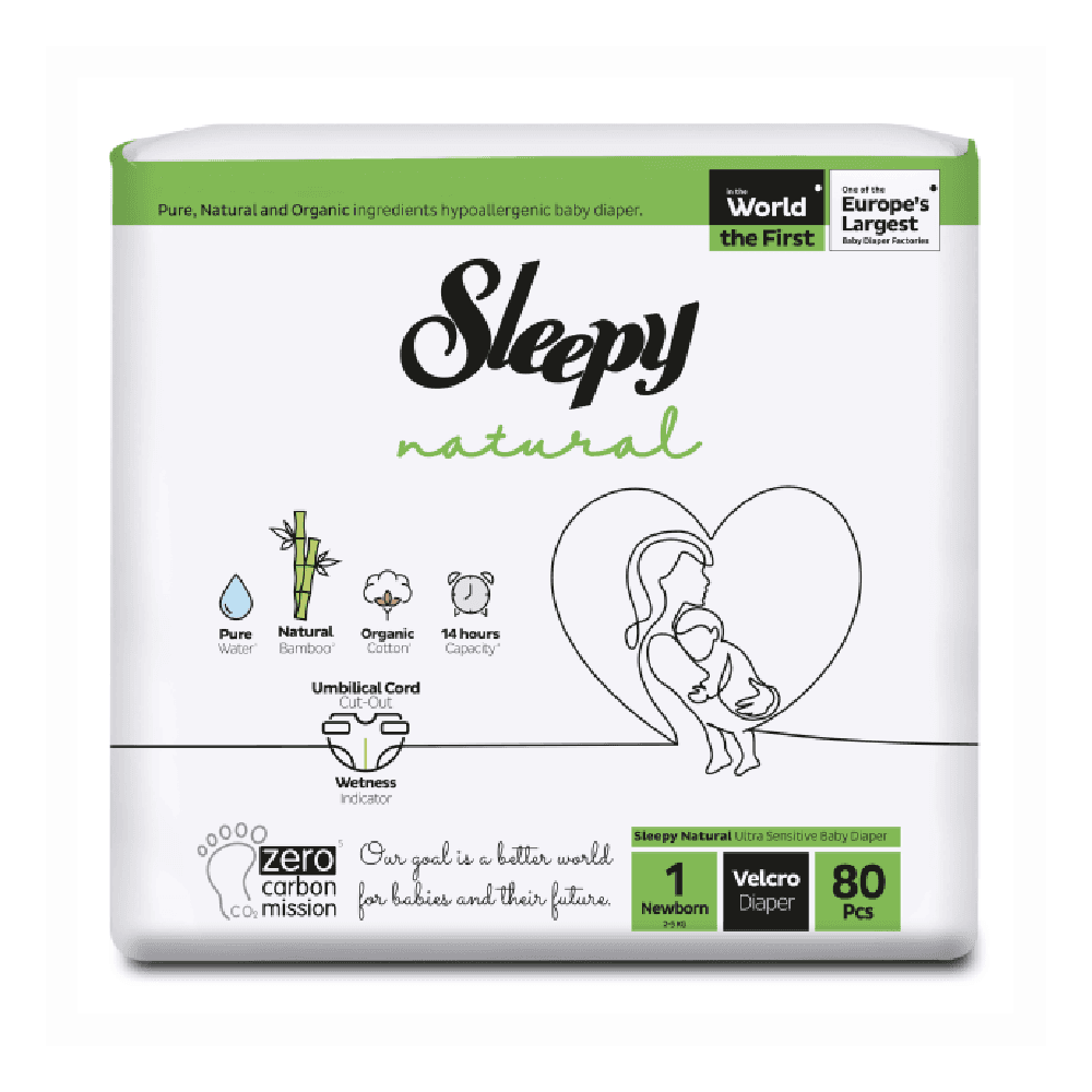 Sleepy Natural Diapers No. 1