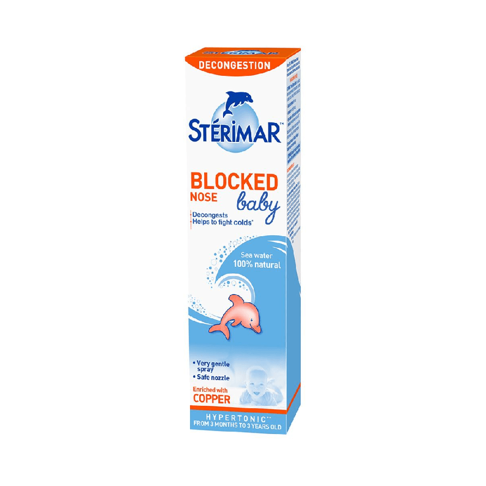 Sterimar Blocked Nose Baby Child Copper Nasal Gentle Spray 50ml