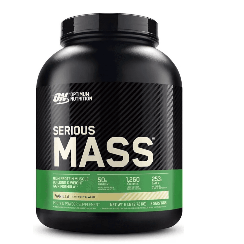 Optimum Nutrition, Serious Mass, 6 Lb, Vanilla