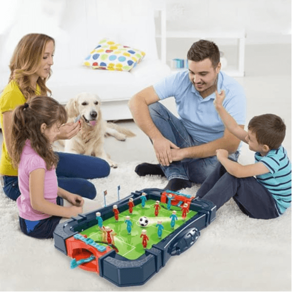 Classic Desktop Ejection Football Match. Strategy Board Games For Kids