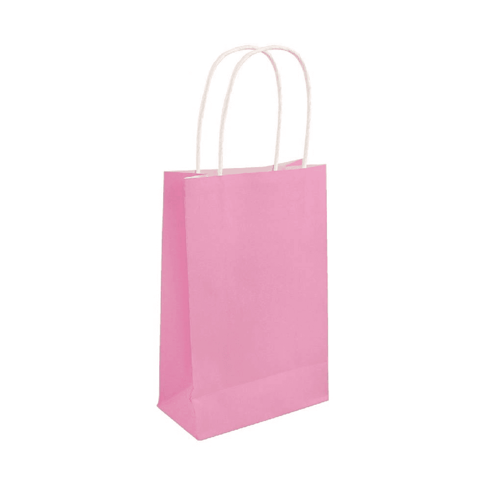 Paper Bag Mini 12Pcs - Pink
