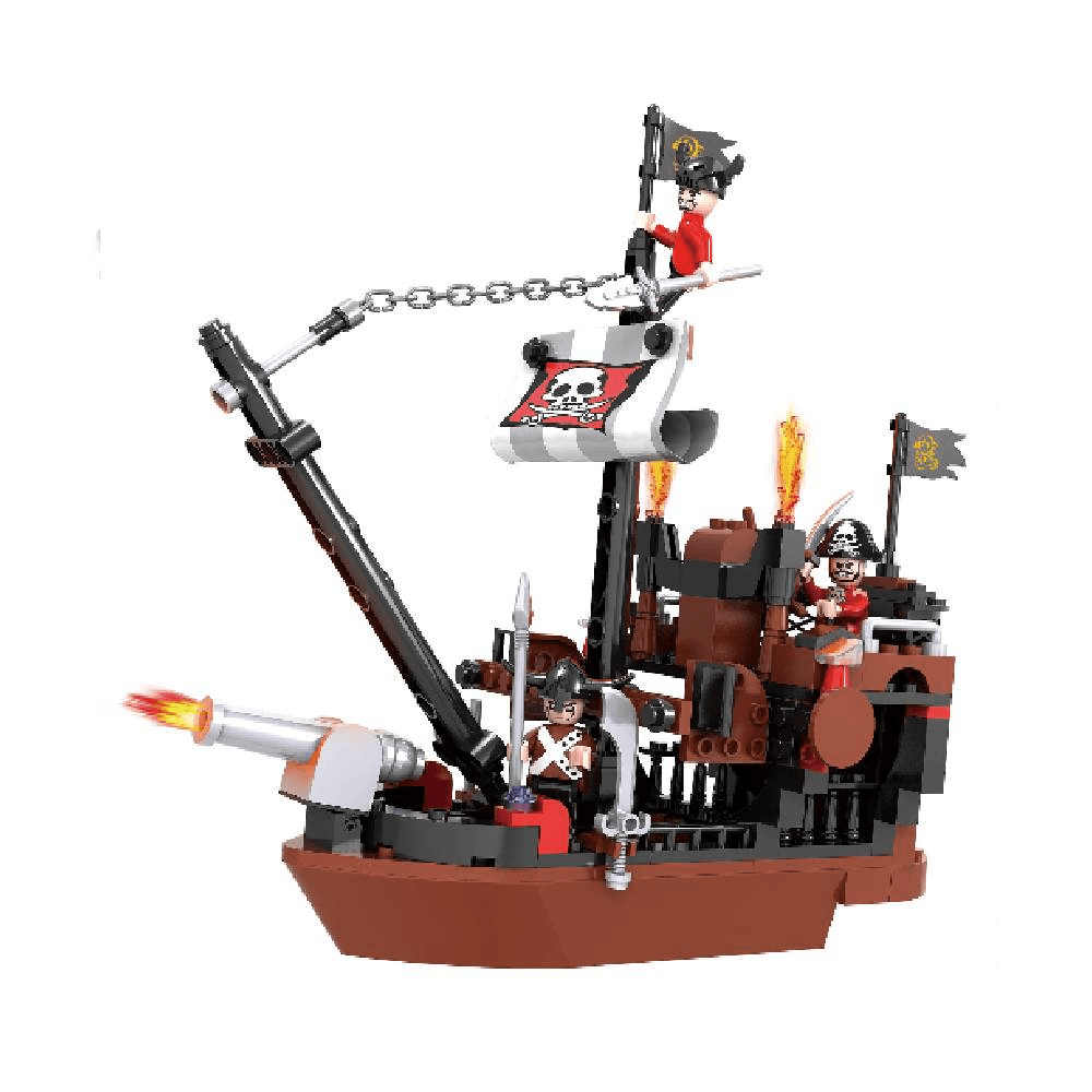 Coco Avengers Pirate Boat Blocks 167Pcs