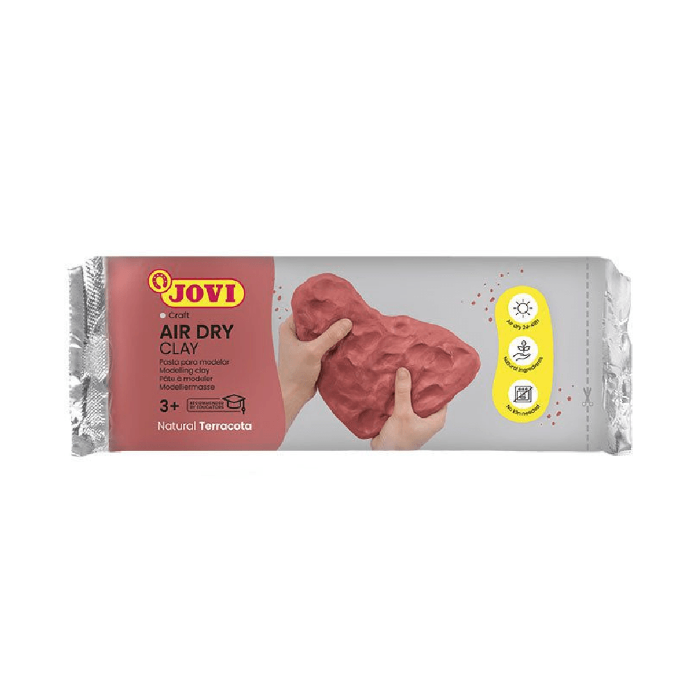 Jovi Air Dry Clay 1000g - Natural Terracota 