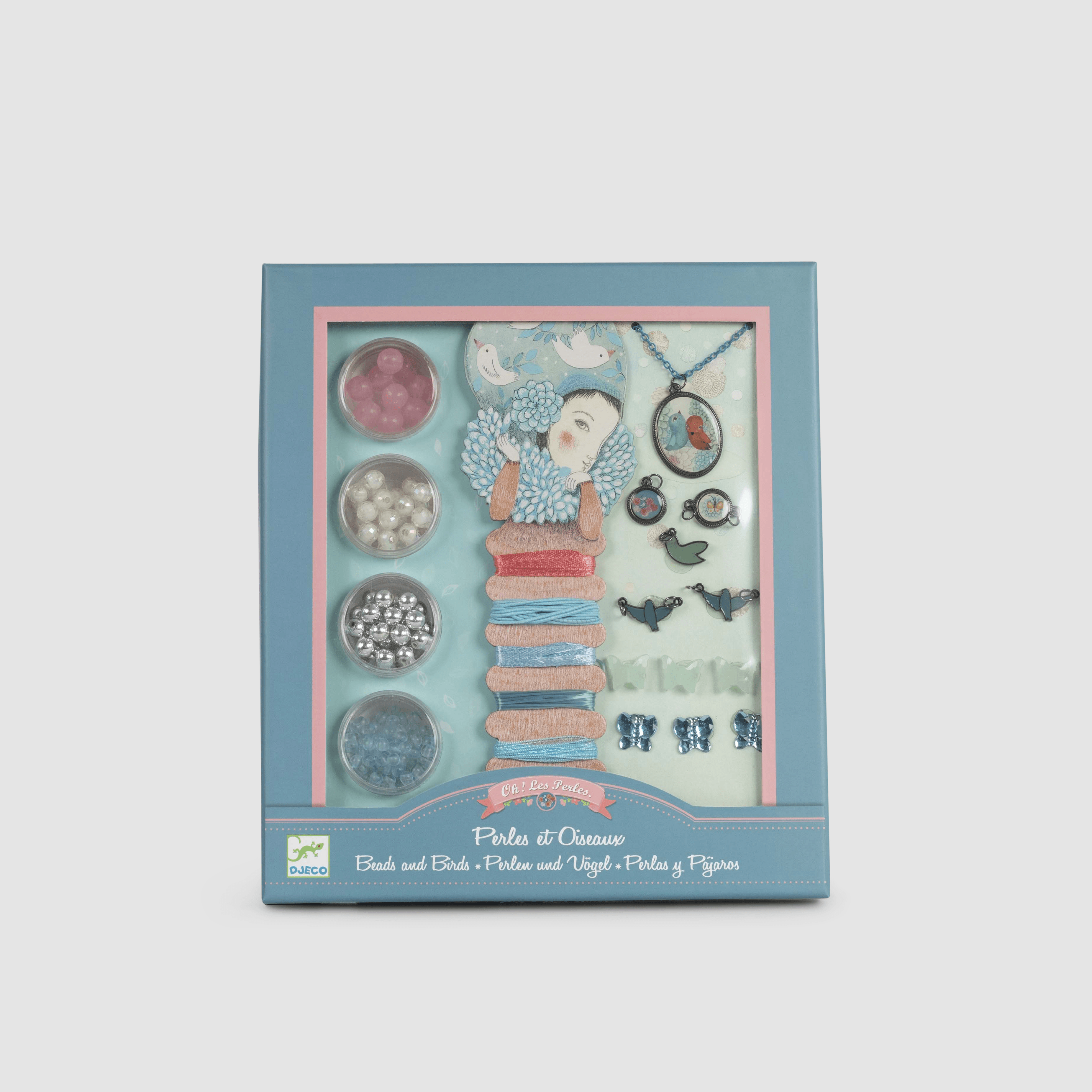 Beads And Birds Jewellery Set